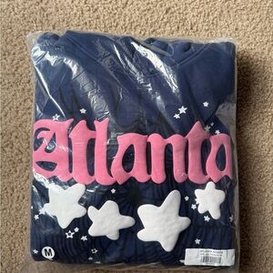 ATL Navy Sp5der Hoodie